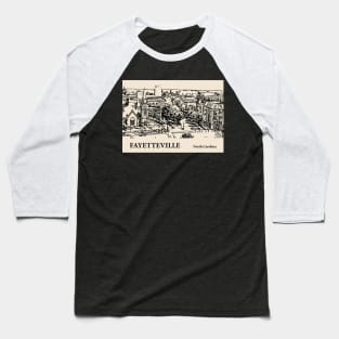 Fayetteville - North Carolina Baseball T-Shirt